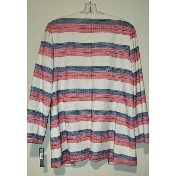 Tahari Arthur S Levine Open Front Blazer Size 12 NWT $149.00 Retail - Picture 2 of 5